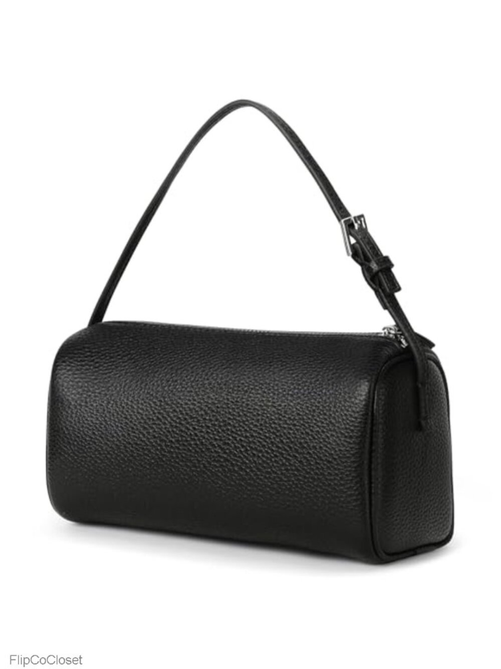 Vegan Leather Mini Crossbody Hobo Bag with Adjustable Strap